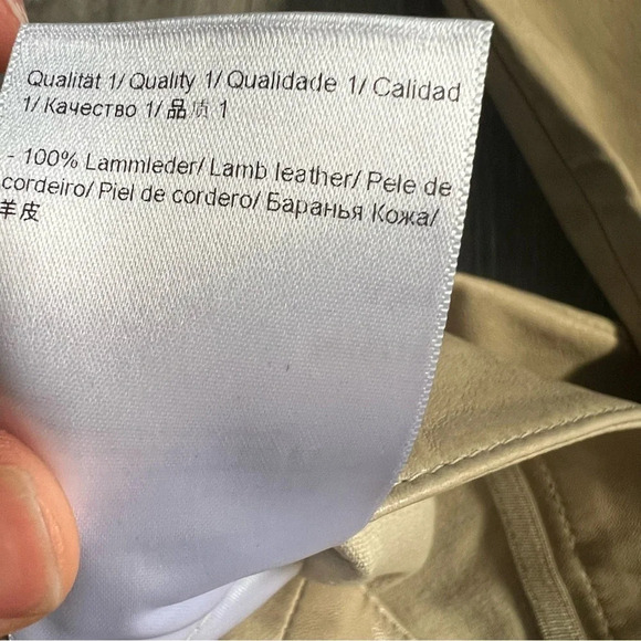 Escada lamb leather pants - Picture 5 of 7